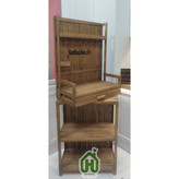 کافی بار ایستاده دو تکه مدل پشت بسته ساده ساخته شده از چوب روس با کیفیت مقاوم در برابر رطوبت و میکروب